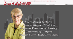 Desktop Screenshot of lorrainewright.com